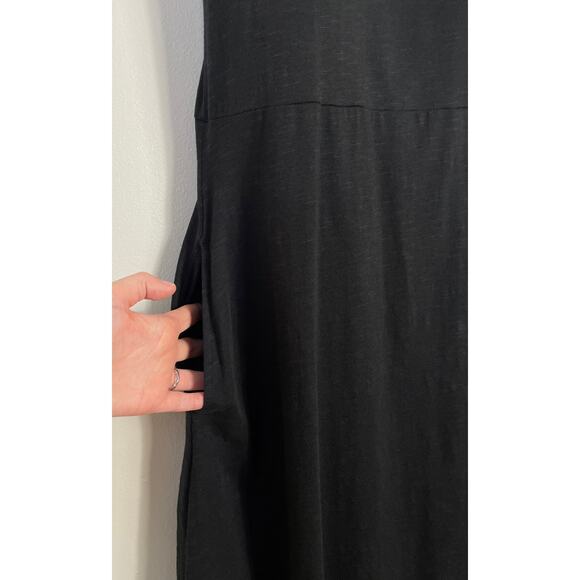 Toad & Co Avalon Dress Black Medium Fit Flare Outdoors Athletic Sporty - Picture 7 of 11